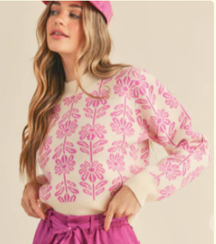 Petal Pop Sweater
